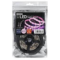 ヤザワ テープライト　ピンク　1m　LED　TPL011PK TPL011PK 1個（ご注文単位1個）【直送品】