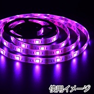 ヤザワコーポレーション LEDテープライト 1m ピンク TPL011PK 1個（ご注文単位1個）【直送品】