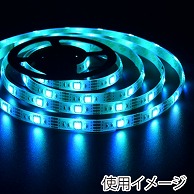 ヤザワコーポレーション LEDテープライト 1m アイスブルー TPL011IB 1個（ご注文単位1個）【直送品】