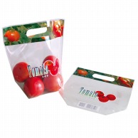 精工 手抜きポリ袋　カラースタンドパック トマト  100枚/袋（ご注文単位20袋）【直送品】