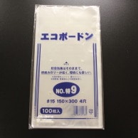 【直送品】 精工 OPP防曇袋　エコボードン 特9号  100枚/袋（ご注文単位100袋）