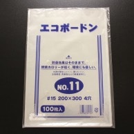 精工 OPP防曇袋　エコボードン 11号  100枚/袋（ご注文単位100袋）【直送品】