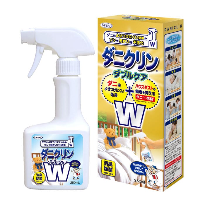 UYEKI　ダニクリン ダブルケア 250mL　1個（ご注文単位1個）【直送品】