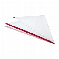 訓練用三角巾　赤線入 1050×1050×1500mm  1個（ご注文単位1個）【直送品】