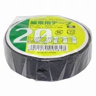 >【直送品】 オーム電機 DK-1920K 00-9561 結束用テープ 20m 黒（ご注文単位10袋）