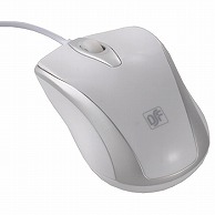 オーム電機 PC-SMO1M-W 01-3543 光学式マウス Mサイズ ホワイト（ご注文単位1袋）【直送品】