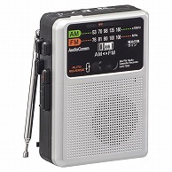 オーム電機 CAS-730Z 03-1044 AudioCommラジオカセットレコーダー AM/FM（ご注文単位1袋）【直送品】