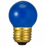 オーム電機 LB-G467-A 06-0423 ミニボール球 E26 7W ブルー（ご注文単位1袋）【直送品】