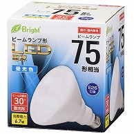 オーム電機 LDR7D-W20/75W 06-3122 LED電球 ビームランプ形 散光形 E26 75形相当 昼光色（ご注文単位1袋）【直送品】