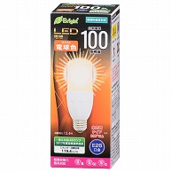 オーム電機 LDT13L-GIS20 06-3127 LED電球 T形 E26 100形相当 電球色（ご注文単位1袋）【直送品】