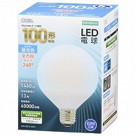 オーム電機 LDG13D-GAG51 06-3169 LED電球 ボール電球形 E26 100形相当 昼光色（ご注文単位1袋）【直送品】