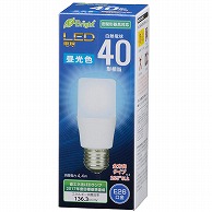 オーム電機 LDT4D-GAG20 06-3606 LED電球 T形 E26 40形相当 昼光色（ご注文単位1袋）【直送品】