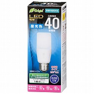 オーム電機 LDT5D-GIS21 06-3610 LED電球 T形 E26 40形相当 昼光色（ご注文単位1袋）【直送品】