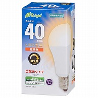 オーム電機 LDA5L-G/DAS20 06-3617 LED電球 E26 40形相当 電球色（ご注文単位1袋）【直送品】