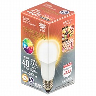 オーム電機 LDA5L-GAG6/RA93 06-3855 LED電球 E26 40形相当 電球色（ご注文単位1袋）【直送品】