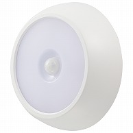 オーム電機 NIT-BLA6JM-2 06-4108 LEDセンサーライト 明暗+人感 200lm 屋内/屋外兼用（ご注文単位1袋）【直送品】