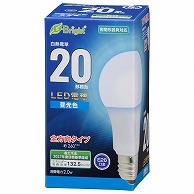 オーム電機 LDA2D-GAG27 06-4339 LED電球 E26 20形相当 昼光色（ご注文単位1袋）【直送品】