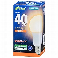 オーム電機 LDA4L-GAG27 06-4340 LED電球 E26 40形相当 全方向 電球色（ご注文単位1袋）【直送品】