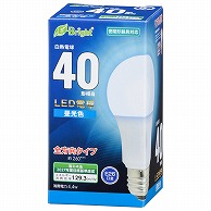 オーム電機 LDA4D-GAG27 06-4342 LED電球 E26 40形相当 全方向 昼光色（ご注文単位1袋）【直送品】