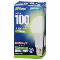 >オーム電機 LDA12N-GAG27 06-4347 LED電球 E26 100形相当 昼白色（ご注文単位1袋）【直送品】