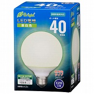 オーム電機 LDG4N-GAG24 06-4395 LED電球 ボール電球形 E26 40形 昼白色 全方向（ご注文単位1袋）【直送品】