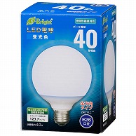 オーム電機 LDG4D-GAG24 06-4396 LED電球 ボール電球形 E26 40形 昼光色 全方向（ご注文単位1袋）【直送品】