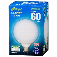 オーム電機 LDG6D-GAG24 06-4399 LED電球 ボール電球形 E26 60形 昼光色 全方向（ご注文単位1袋）【直送品】