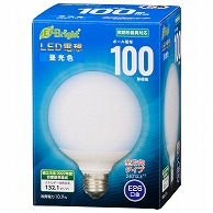 オーム電機 LDG11D-GAG24 06-4402 LED電球 ボール電球形 E26 100形 昼光色 全方向（ご注文単位1袋）【直送品】