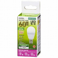 オーム電機 LDA6N-G-E17IS51 06-4478 LED電球 小形 E17 60形相当 昼白色（ご注文単位1袋）【直送品】