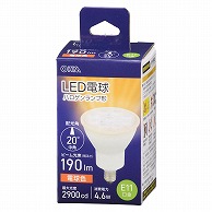 オーム電機 LDR5L-M-E115 06-4723 LED電球 ハロゲンランプ形 E11 中角タイプ 4.6W 電球色（ご注文単位1袋）【直送品】