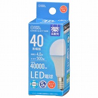 オーム電機 LDA4D-G-E17AG6 06-5541 LED電球小形E17 40形相当 昼光色（ご注文単位1袋）【直送品】