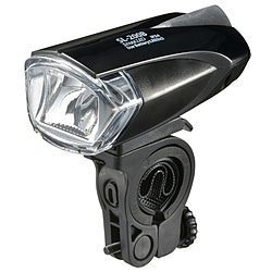 オーム電機　ＯＨＭ　ＥＬＥＣＴＲＩＣ LEDサイクルライト 210lm ブラック SL-200B-K ［防水非対応］ SL200BK 1個（ご注文単位1個）【直送品】