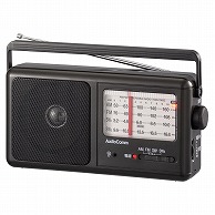 オーム電機 RAD-T900Z 07-9819 AudioCommポータブル短波ラジオ AM/FM（ご注文単位1袋）【直送品】