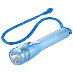 オーム電機　ＯＨＭ　ＥＬＥＣＴＲＩＣ LED懐中電灯 ブルー LHP-06B5-A ［LED /単3乾電池×2］ LHP06B5A 1個（ご注文単位1個）【直送品】
