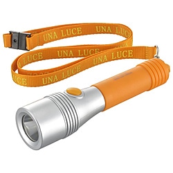 オーム電機　ＯＨＭ　ＥＬＥＣＴＲＩＣ LEDライト ウナルーチェ 50lm 電池付き オレンジ オレンジ LHP-05D5-D ［LED /単3乾電池×2 /防水非対応］ LHP05D5D 1個（ご注文単位1個）【直送品】