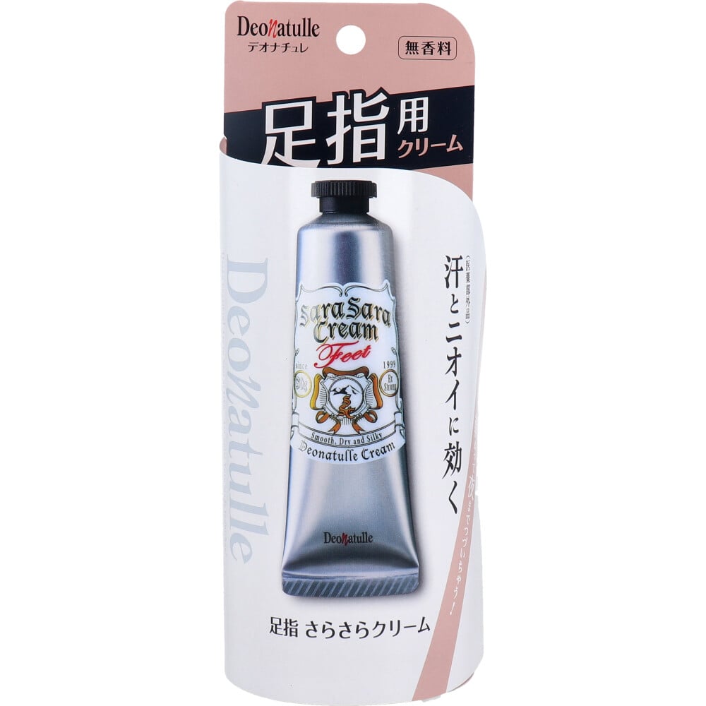 >シービック　薬用 デオナチュレ 足指さらさらクリーム 無香料 30g　1個（ご注文単位1個）【直送品】