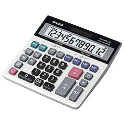 カシオ 加算器方式電卓   DS-120TW ［12桁 /W税率非対応］ DS120TW 1個（ご注文単位1個）【直送品】