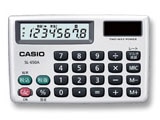 カシオ カード型電卓   SL-650A-N ［8桁 /W税率非対応］ SL650AN 1個（ご注文単位1個）【直送品】