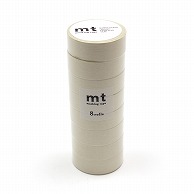 カモ井加工紙 マスキングテープ　mt　 パステルアイボリー MT08P498　8巻/パック（ご注文単位1パック）【直送品】