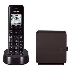 シャープ 電話機（ノ－マル）  ブラウン系 JD-SF3CL ［子機1台 /コードレス］ JDSF3CL 1個（ご注文単位1個）【直送品】