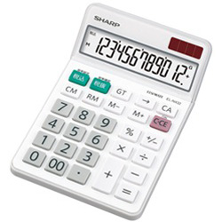 シャープ 電卓 ナイスサイズタイプ  EL-N431-X ［10桁 /W税率非対応］ ELN431X 1個（ご注文単位1個）【直送品】