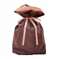 【直送品】 ササガワ 巾着袋 ブラウン　大　50枚 50－3561 1包（ご注文単位1包）