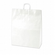 【直送品】 ササガワ 手提げ紙袋 白無地　特々大　10枚 50－6500 1包（ご注文単位1包）