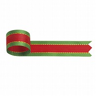 ササガワ リボン　クリスマス用 赤緑　12mm 50－7204 1巻（ご注文単位1巻）【直送品】