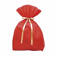 ササガワ 巾着袋　ソフトバッグ 超BIG　赤　1枚 50－3951 1枚（ご注文単位5枚）【直送品】