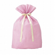 【直送品】 ササガワ 巾着袋　ソフトバッグ 超BIG　ピンク　1枚 50－3962 1枚（ご注文単位5枚）