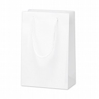 【直送品】 ササガワ 手提げ紙袋 マットホワイト　S18 50－6220 1枚（ご注文単位10枚）