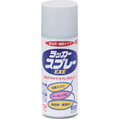 >トラスコ中山 ニッぺ ラッカースプレーEXE 300ml ホワイト HSW001-300（ご注文単位1本）【直送品】