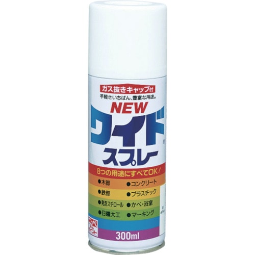 >トラスコ中山 ニッぺ ニューワイドスプレー 300ml ライトカーキー HSJ521－300 859-8738  (ご注文単位1本) 【直送品】