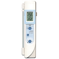 エー・アンド・デイ 中心温度センサー付赤外線放射温度計  AD5612A　ホワイト 1台（ご注文単位10台）【直送品】